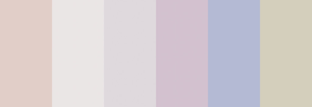 Wedding color palette